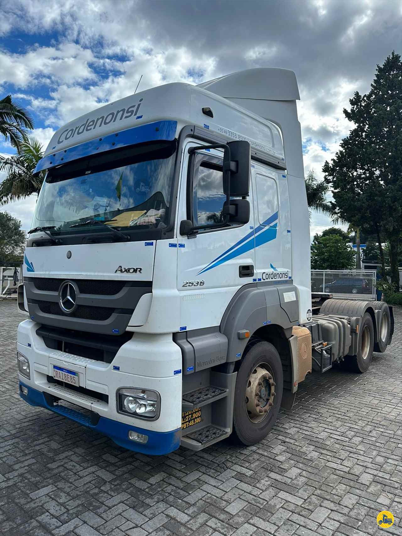 CAMINHAO MERCEDES-BENZ MB 2536 Cavalo Mecânico 3/4 6x2 Cordenonsi Seminovos XAXIM SANTA CATARINA SC